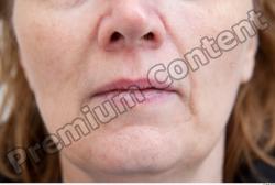 Mouth Woman Casual Average Street photo references